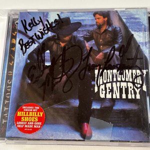 signed cd: Montgomery & Gentry - Tattoo's and Scars
